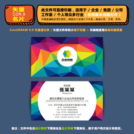 高档矢量名片企业公司通用名片