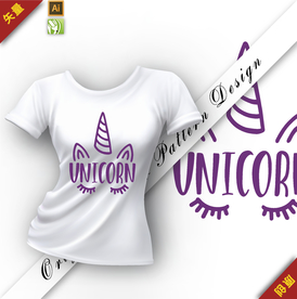 矢量原创可爱半人马插图图案