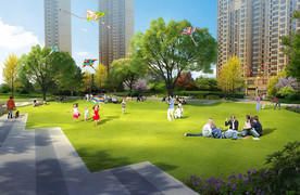 小区效果图住宅效果图