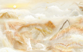 新品新石材背景墙 TIF分层