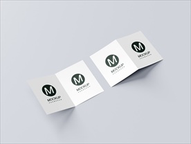 二折页宣传样机