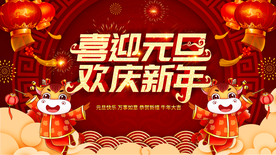 喜迎元旦 欢庆新年