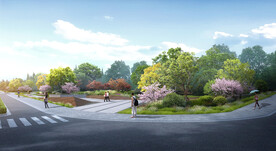 道路效果图景观效果图市政效果图