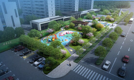 景观效果图小区效果图住宅效果图