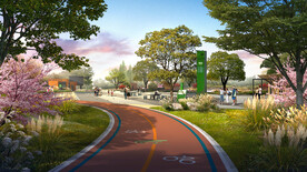 绿道景观设计效果图