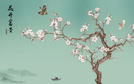 花鸟背景图