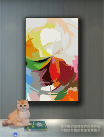 南美轻奢抽象装饰画