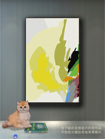 南美轻奢抽象装饰画