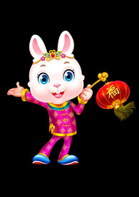 2023兔年卡通兔子