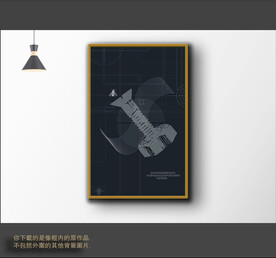 罗马古典色块抽象画