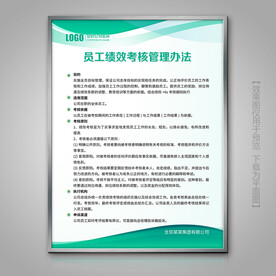 公司员工绩效考核管理办法