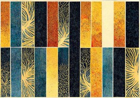 现代轻奢极简几何客厅地毯地垫