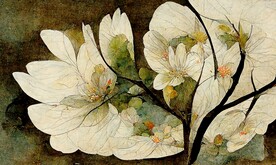 新中式花肌理花卉客厅地毯地垫