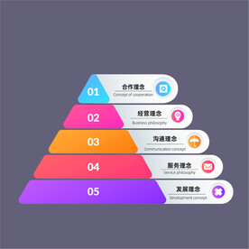 多彩数据信息图表