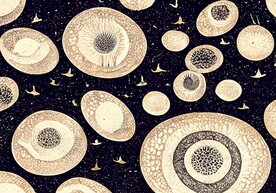 北欧太空星球儿童房地毯地垫