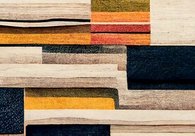 现代简约抽象几何地毯地垫设计