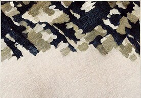 现代简约抽象几何复古客厅地毯