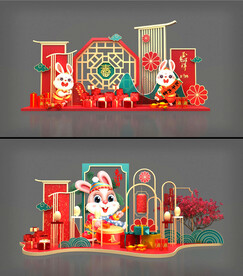 商场 新年 DP 美陈