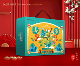 香梨礼盒 梨子包装