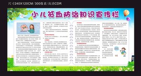小儿贫血防治知识宣传栏