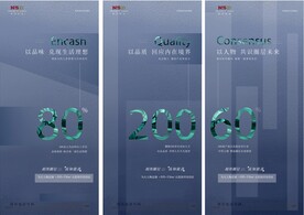 房地产价值点配套刷屏微信稿海报