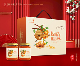 蜂蜜包装 百花蜂蜜礼盒