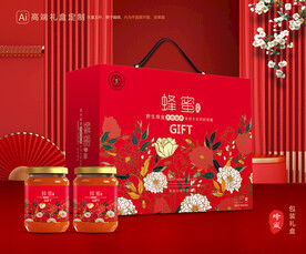 蜂蜜包装 百花蜂蜜礼盒