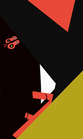 中东色块抽象装饰画