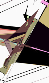 中东色块抽象装饰画