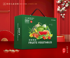 蔬菜包装 果蔬礼盒