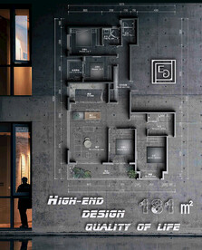 彩色平面布置图