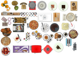 厨房设施PSD图块