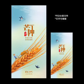 二十四节气芒种