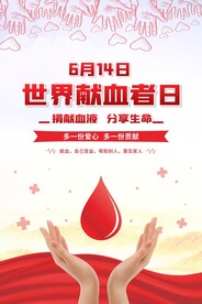 世界献血者日海报