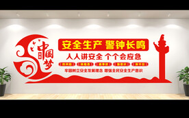 安全生产月文化墙