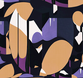 抽象酒店装饰画