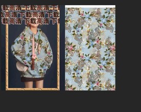 大牌花  卫衣花