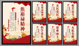 焦裕禄精神党建海报