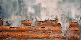 复古斑驳红砖水泥墙背景墙壁画