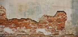 复古斑驳红砖水泥墙背景墙壁画