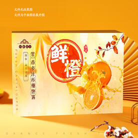 橙子包装礼盒