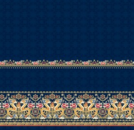 马面裙藏青双龙