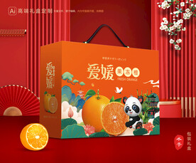 爱媛包装 果冻橙礼盒