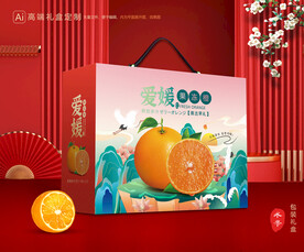 爱媛包装 果冻橙礼盒