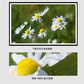 野菊油画