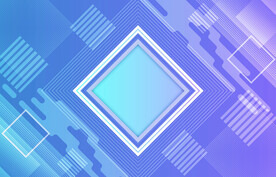 蓝紫色渐变几何背景