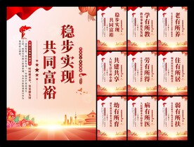 共同富裕党建海报