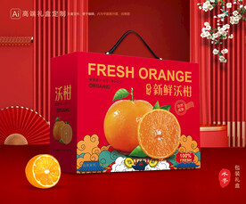 沃柑包装 蜜桔礼盒
