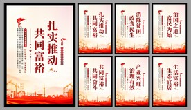 共同富裕党建海报