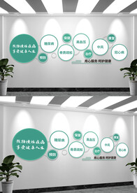 预防慢性疾病标语文化墙